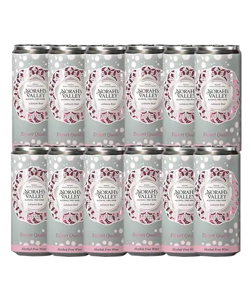 cashmere rose alcohol free wine 12 cans