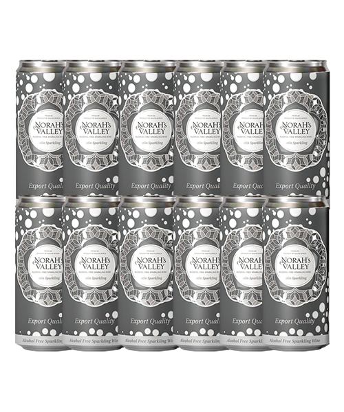 Norah’s Valley Satin Sparkling Alcohol Free Wine-300ml (12 cans/box)