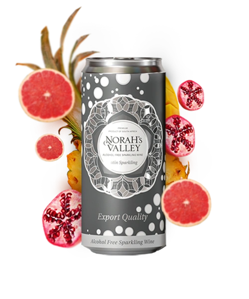 Norah’s Valley Satin Sparkling Alcohol Free Wine-300ml (12 cans/box)