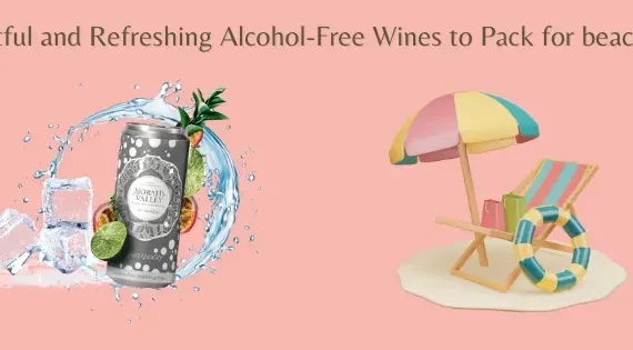 Refreshing alcohol free wine