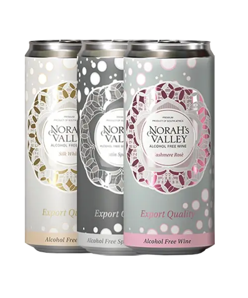 alcohol free wine cans