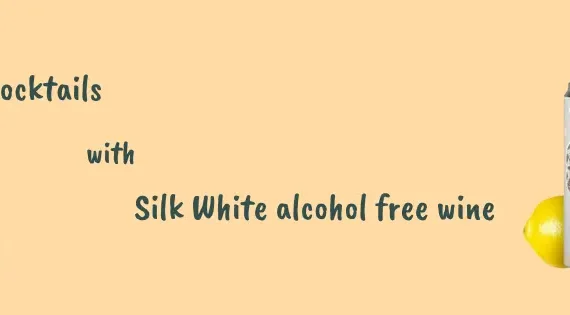 Cocktails with alcohol free white wine